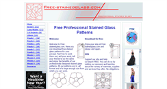 Desktop Screenshot of free-stainedglass.com